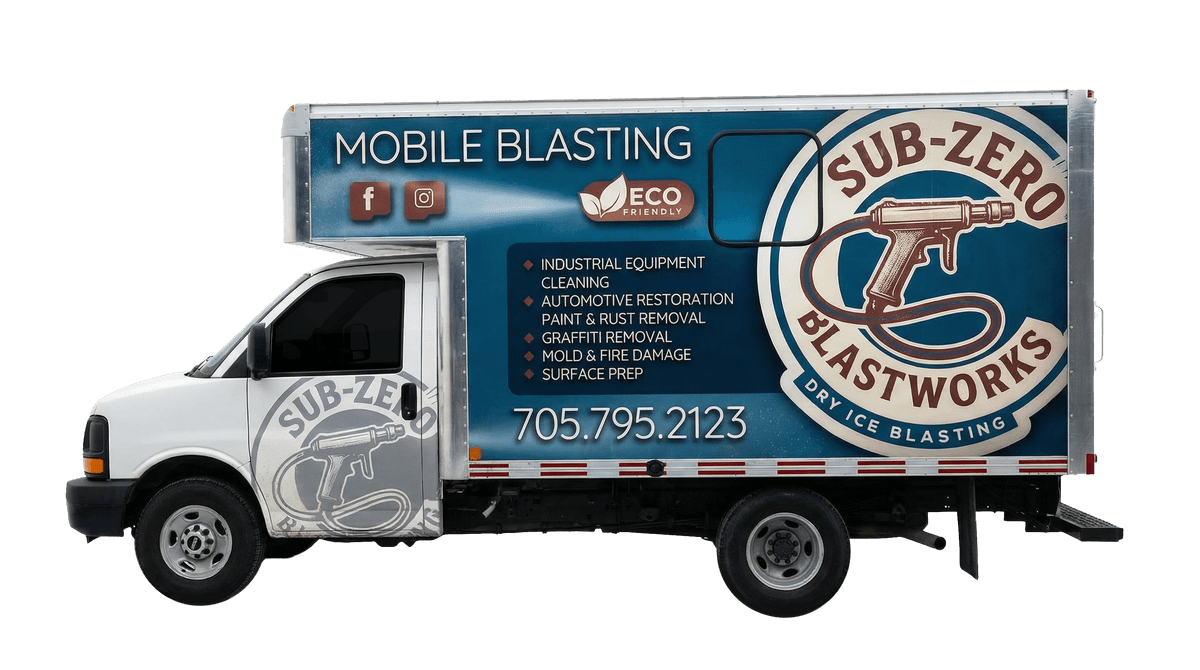 Sub-Zero Blastworks mobile unit